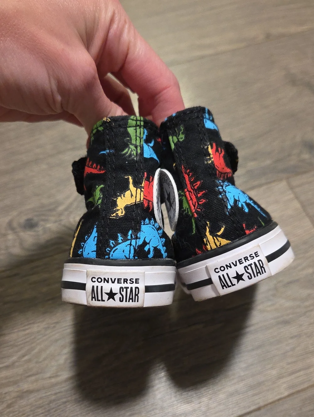 Converse All Star High-Top Dinosaur Sneakers - Picture 4 of 9